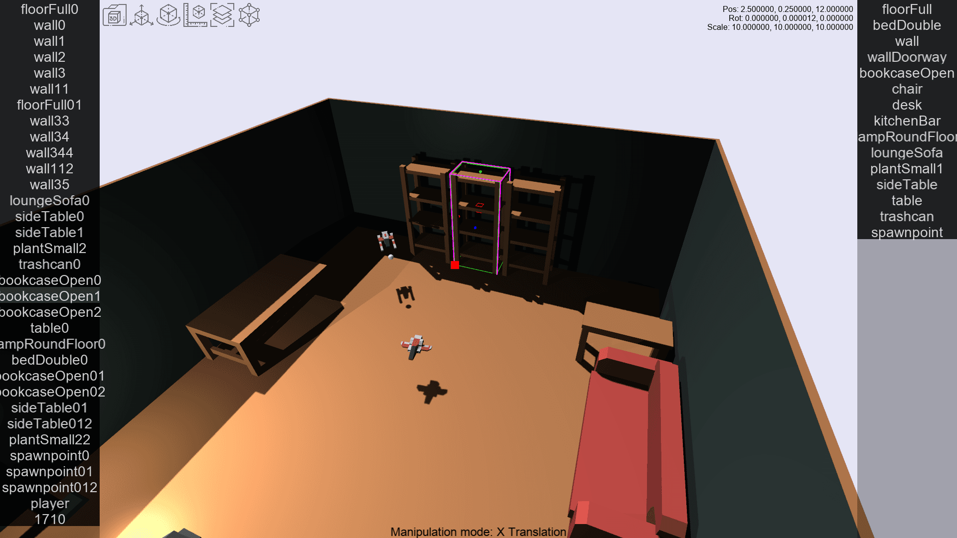 Game engine screenshot